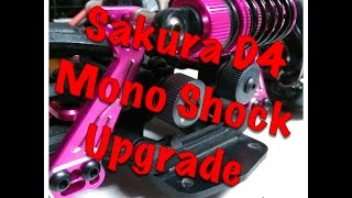 Mono Shock Upgrade - 3Racing Sakura D4 Drift Upgrade SAK-D4829