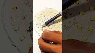 DIY taka saral light  repair//টাকা ছাড়া লাইট ঠিককরা#shorts#viral shots#youtubeshorts #led 💡💡😲😮👈