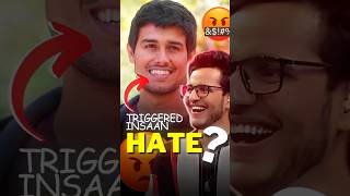 Triggered insaan hate Dhruv rathee but why😲#shorts #dhruvrathee#triggeredinsaan#carryminati #fukra