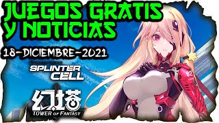 JUEGOS GRATIS y Noticias | Tower of Fantasy, Splinter Cell | PC Playstation Xbox Nintendo | Varonews