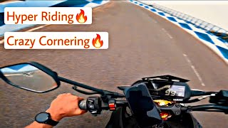 Mt 15 v2 HYPER Riding, Cornering || Pure Moto Vlog