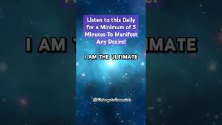 Self Concept Affirmations to Aid You in Manifesting Any Desire! Full Meditation on My Channel 🤗