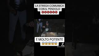 LA STREGA COMUNICA CON IL PENDOLO 😱😱👹 #reels #paranormal #youtube #neiperte #shorts