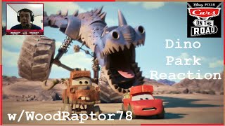 CARS ON THE ROAD | S1 Episode 1 'Dino Park' REACTION | WoodRaptor78