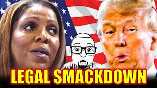 NY Fraud Case IMPLODES as Judges SHRED Leticia James' Arguments Against Trump!