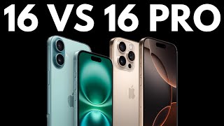 iPhone 16 vs 16 Pro - DON'T MAKE A MISTAKE!