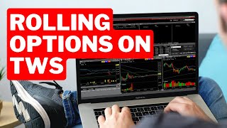 How To Roll Options On Trader Workstation [Live Coinbase Option Trade]