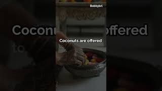 The Significance of Offering Coconuts in Hindu Temples