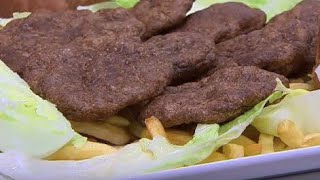 طريقة عمل البرجر بفول الصويا روووعة 🍔