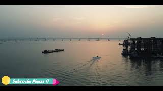 Night View of Padma Bridge by Drone Shoot | Padma Bridge