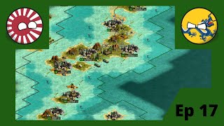 Worker Automation - Civilization III Multiplayer (Civ 3) Earth Map W/ Slyslrek Japan& China  Ep 17