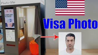 How to Take US Visa Photo from Photo Booth