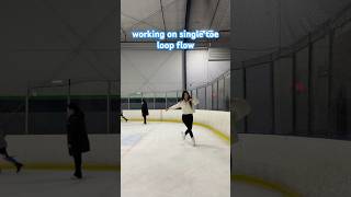 toe loop practice #toeloop #iceskating #figureskating