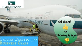 Cathay Pacific 777 BUSINESS CLASS ORD-HKG: Still Great or Showing its Age?