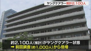 ヤングケアラーは2100人　3年前から倍増　県「社会的認知が進んだ結果、相談体制の強化を検討」