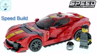 Lego Speed Champions Ferrari 812 Competizione 76914 Speed Build