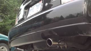 2003 Maxima Muffler delete - coldish start and revs.