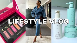 VLOG! Luxury Fall Fashion Haul, My Natural Hair Routine & PR Unboxings | MONROE STEELE