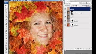 Photoshop - Осенний портрет (урок 27)