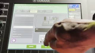 Patching Dante Outputs to Inputs on the Yamaha CL and QL