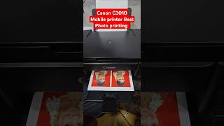 Canon G3010 Mobile printer Best Photo printing All-in One Color printer Speed Test #Canon