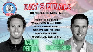 LIVE with Lenny Krayzelburg & Aaron Peirsol for Finals of Tokyo Olympic Swimming Day 6