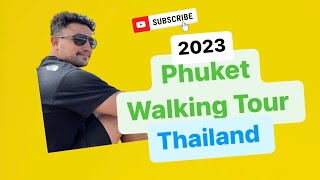 Phuket Walking Tour 4K , Thailand travel , Patong Beach , Islands