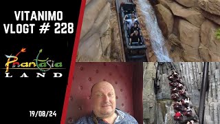 vitanimo vlogt #228: phantasialand - goed geslapen ? - tweede dag phantasiaplezier