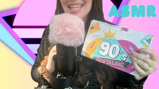 90's Candy Haul | ASMR tapping and eating sounds