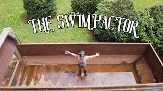 WE'VE GOT A HOLE IN OUR POOL, AND THE KIDS FIXED IT // The SWIMPACTOR // DIY POOL // A How To Series