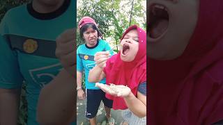 Hani makan ulat belatung #shorts #comedy