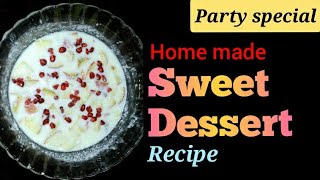 fruit raita recipe | nepali recipe | sweet dessert | teej dar special | तीज दर स्पेसल | teej special