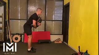 Backpack Romanian Deadlift Hard Version   דדליפט רומני עם תיק גב גרסה קשה