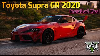 How to install Toyota Supra GR 2020 | GTA 5 Mod 2021