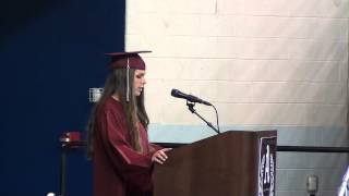 Kelsey's speech from tonight's graduation ceremony