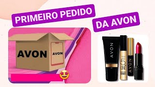 Primeiro Pedido da Avon Ciclo 14/2022 + Caixa da Natura Espaço Digital