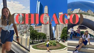 my chicago trip| 360° tilt observation deck| millenium park| sea side road | buildings galore