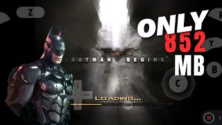 BATMAN BEGINS Gameplay on Android Dolphin 🐬 emulator | Snapdragon 732g