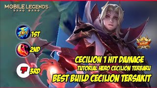 MLBB CECILION BEST DAMAGE GAMEPLAY