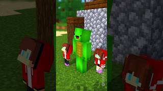 HELP Mikey Save Baby JJ and JJ sister from Pillagers attack on Villagers - Minecraft Shorts #maizen