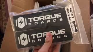 TorqueBoard 12s4p Battery Unboxing Electric skateboard