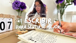 journaling: qué es, cómo empezar y cómo lo utilizo para sentirme mejor