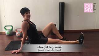 Exercise 2: Straight leg raises - Strengthening Your Quadriceps