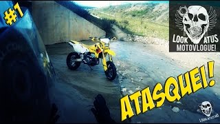 Motovlog #1 | ATASQUEI A BIXA! | M13 Help! [DRZ400SM]