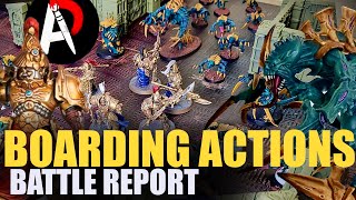 *NEW* Boarding Actions 40k BATTLE REPORT: Adeptus Custodes vs Tyranids | Arks of Omen: Abaddon