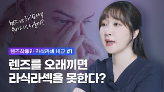 [렌즈 착용과 라식라섹의 비교 part1] 렌즈 착용이 눈에 주는 영향은?!