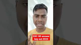 SSC GD answer key out 2023 #shorts #trending #army #bsf #cisf #crpf #ssb