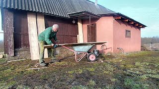 буду делать деревянную лодку или весна в деревне