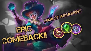 HARLEY ASSASSIN BUILD , COMEBACK IS REAL!!!