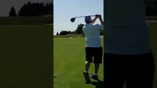 Driver off the deck to 8 feet putting for EAGLE